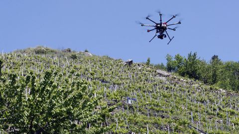 En la bsqueda del desaparecido se emplearon drones