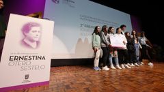 Entrega dos premios Ernestina Otero Sestelo a centros educativos de Pontevedra 