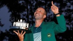Sergio Garca, leyenda del golf espaol tras conquistar el Masters de Augusta