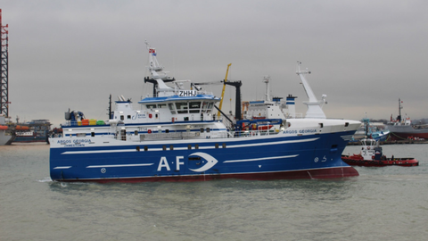Argos Georgia, el pesquero que naufrag en las Malvinas
