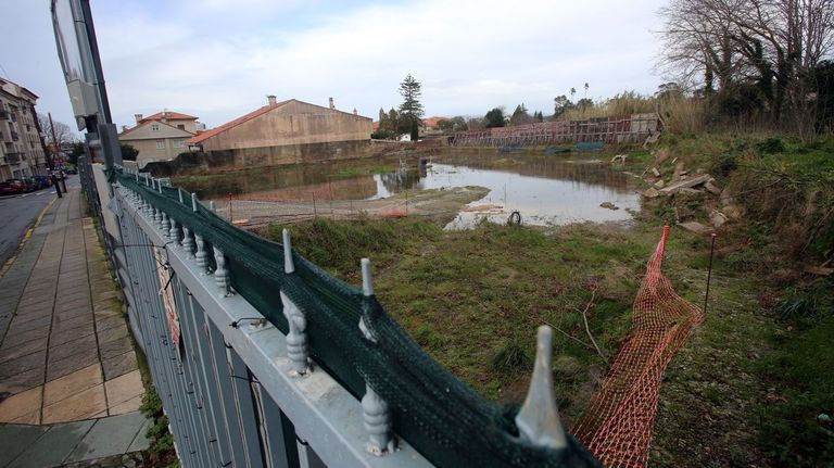 Terrenos de la calle Valle-Inclán en los que se va a construir el cuarte