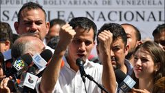 Guaid asegur que su breve detencin muestra la  desesperacion  del Gobierno venezolano