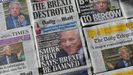 Portadas de la prensa britnica sobre el bloqueo de Bercow a la votacin del texto de May