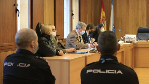 Ana Sandamil, en la Audiencia de Lugo el quinto día del juicio del Caso Desirée.
