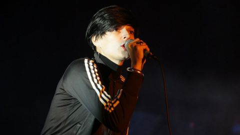 Otra imagen de su concierto en Ribadeo en el ao 2010. 