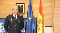 Nuevo jefe de la Polica Nacional en Asturias, Luis Carlos Espino.