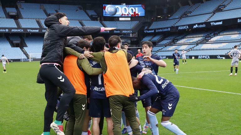 El Celta Fortuna remonta para ganar un partido muy sufrido (4-2)
