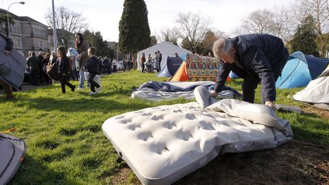 Varios comparecientes aludieron a lo traumático que fueron los repartos. Torcuato Teixeira recordó la acampada de la flota del cerco gallego en protesta por la distribución de los cupos de caballa en base a criterios históricos