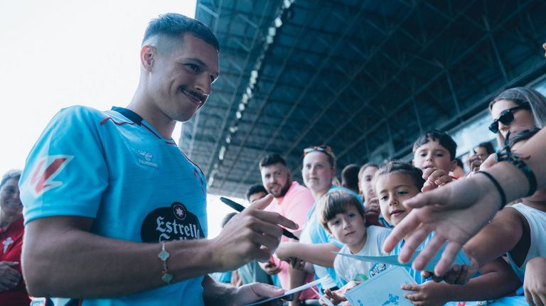Bryan Zaragoza se despide del Celta: «Algunos dirán que han sido seis meses de nada, pero para mí, han sido únicos»