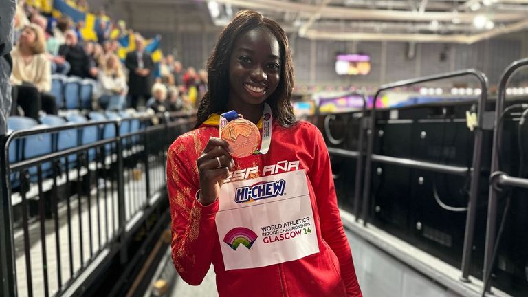 Miguel Ángel Moyá y Fátima Diame, la nueva pareja sorpresa del deporte español