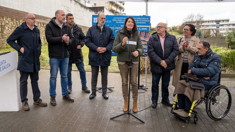 La Xunta construirá 12 viviendas de promoción pública en Baiona con una inversión de 2,5 millones