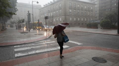 tormenta en Ourense