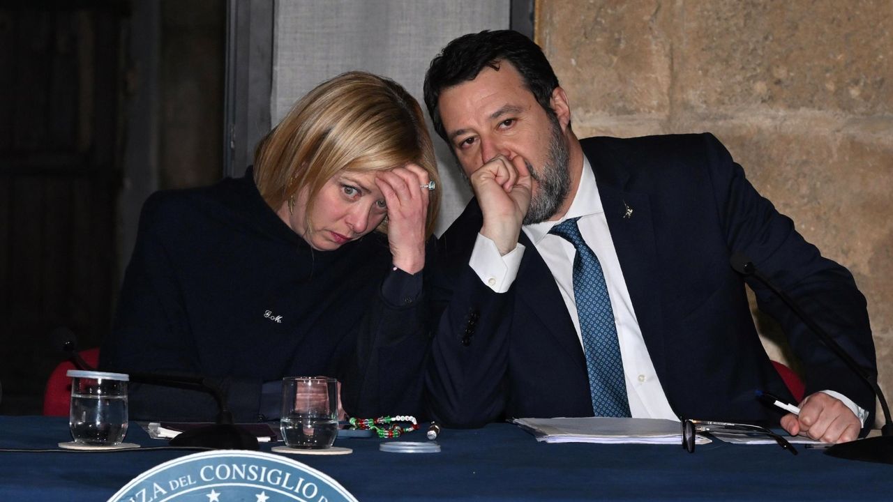 La combinación de la Bonoloto que casi se repite a las 48 horas.Imagen de archivo de Meloni y Salvini durante el consejo de ministros del pasado jueves