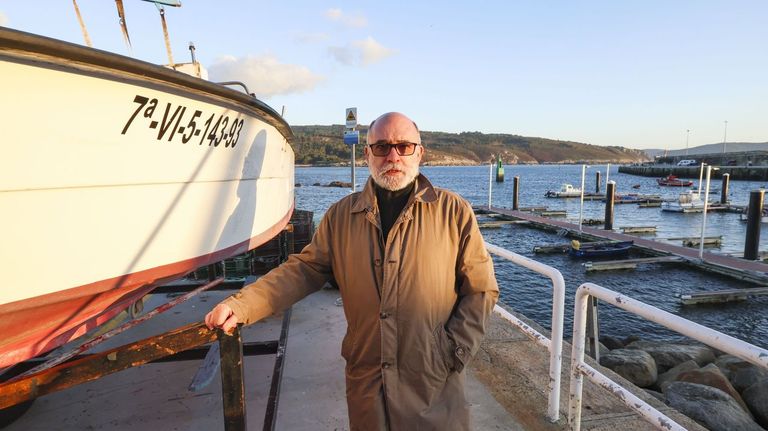 José Jesús Centeno Vidal, práctico jubilado de Laxe y Corcubión