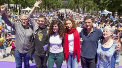 Un acto de Unidos Podemos en Asturias