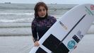 Carmen Lpez, surfista asturiana
