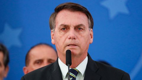 El presidente Bolsonaro
