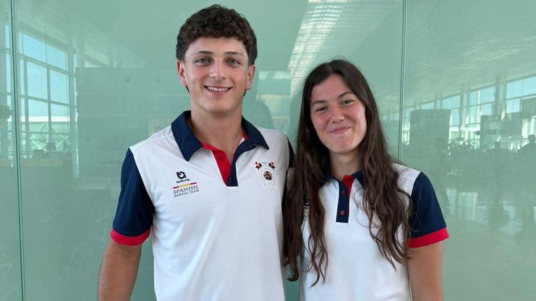 Los ribadenses Carlota Peña y Antón Balsa dan guerra en el Europeo de remo sub-19 de Brandemburgo