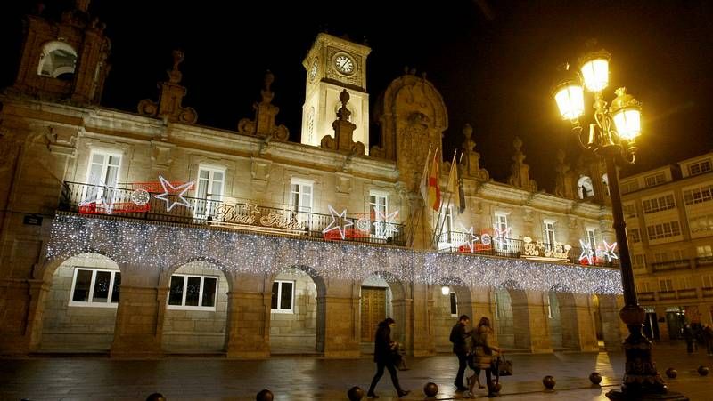 Protesta de transportistas de Cosmos, entre Oural y Lugo, a principios de mes.