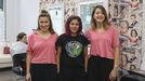 Carolina, Sonia y Rosa abrieron su peluquera en diciembre
