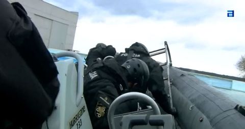 Los GEO, de entrenamientos en Gij�n