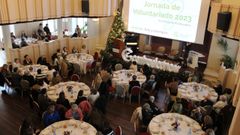La AECC de Pontevedra celebr este mircoles el Da del Voluntariado con un encuentro en el Liceo Casino de la ciudad