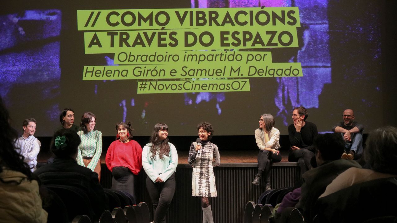 Apertura do festival Novos Cinemas, en Pontevedra