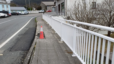 Estado actual de la�curva do Poulo.