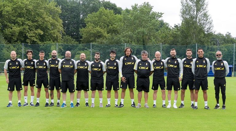 Cuerpo técnico y médico del Real Oviedo 23/24