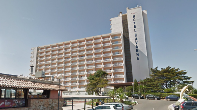 El hotel de la La Mangadonde se produjo la supuesta intoxicacin alimentaria.