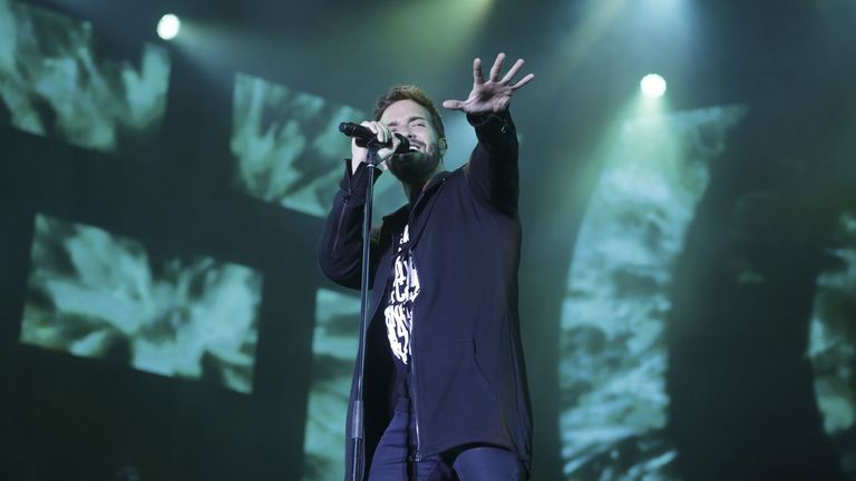 Imagen de archivo de un concierto de Pablo Alborán en Pontevedra