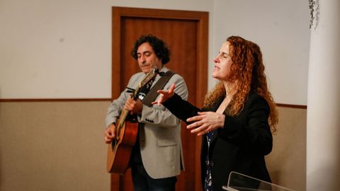 El dúo Barahúnda interpretó un poema de Federico García Lorca