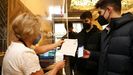 Peticin de certificado covid en los restaurantes de Santiago