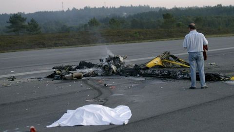 Accidente mortal en el aerdromo de Rozas (Lugo) con una aeronave de construccin amateur