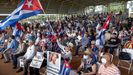 Protestas en solidaridad con el pueblo cubano en Miami, EE.UU.