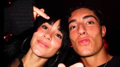 Aitana y Plex, en un vdeo subido por el youtuber.