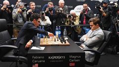 Final del campeonato del Mundo de ajedrez endirecto: Carlsen - Caruana