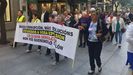 Protesta emigrantes retornados de Ourense