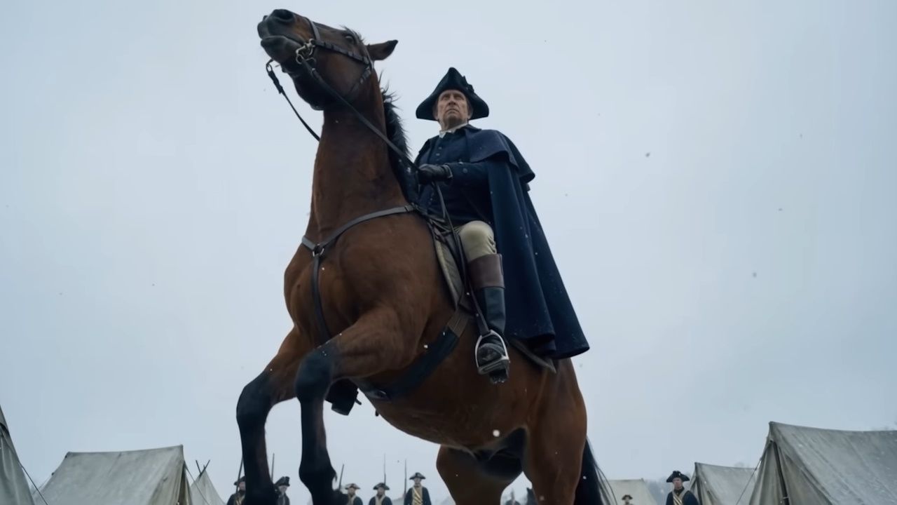 Cine en Barbanza.Escena de &laquo;On This Day... 1776&raquo;