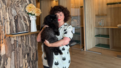 Mar�a Acebal es la responsable del nuevo hotel felino de Oviedo