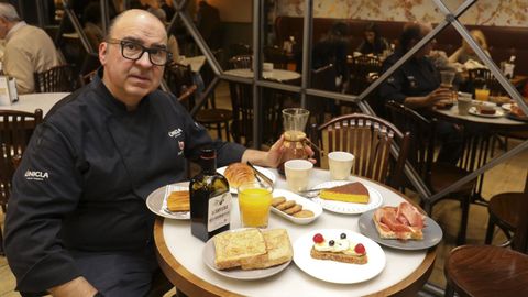 Los desayunos del Caf Venecia, en Santiago, tambin tiene su galardn