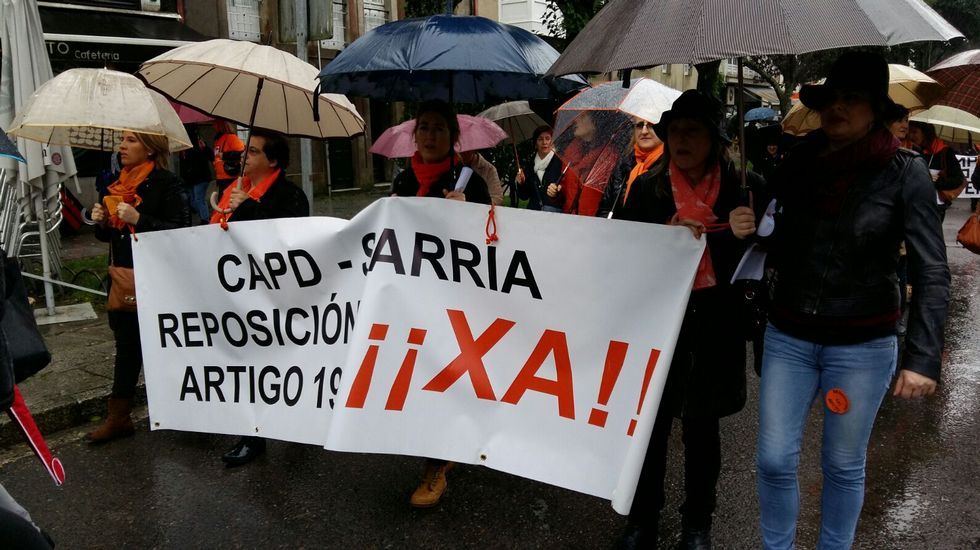 �ltimo tramo a�n sin pintar, entre B�veda y Noceda. 