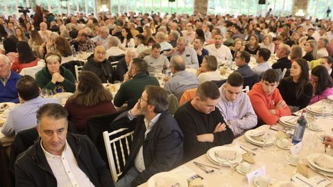 Alrededor de 800 personas acudieron a la comida del PP en Lugo