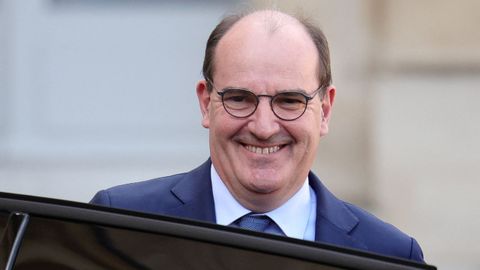 El primer ministro de Francia, Jean Castex, a su salida de una reunin en el palacio del Elseo, el pasado marzo