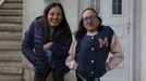 Las hermanas Mara Jos y Vernica Carrera padecen la enfermedad de Jarcho Levin