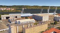 Recreacin de la fbrica digital de bloques en Navantia Ferrol
