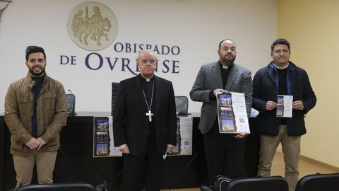 El obispo Leonardo Lemos animó a los ourensanos a participar en este plan para peregrinar de sábado en sábado