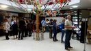Votantes en un colegio electoral de Gijón durante las elecciones municipales de 2015