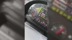As� circulaba el camionero temerario de la AP9