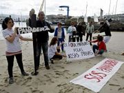 Una de las ltimas protestas de SOS Panadeira. 
